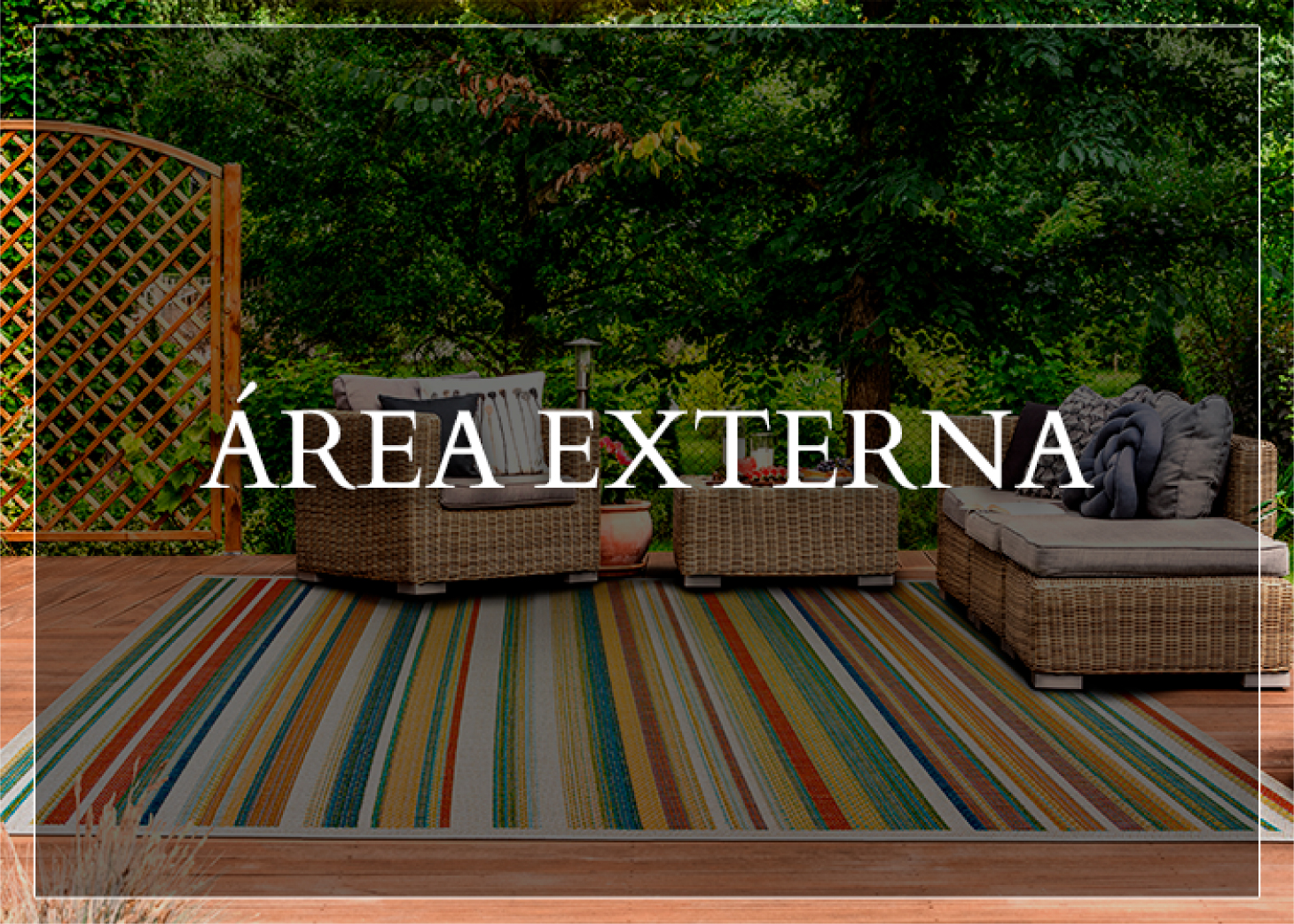 Tapetes para Área Externa