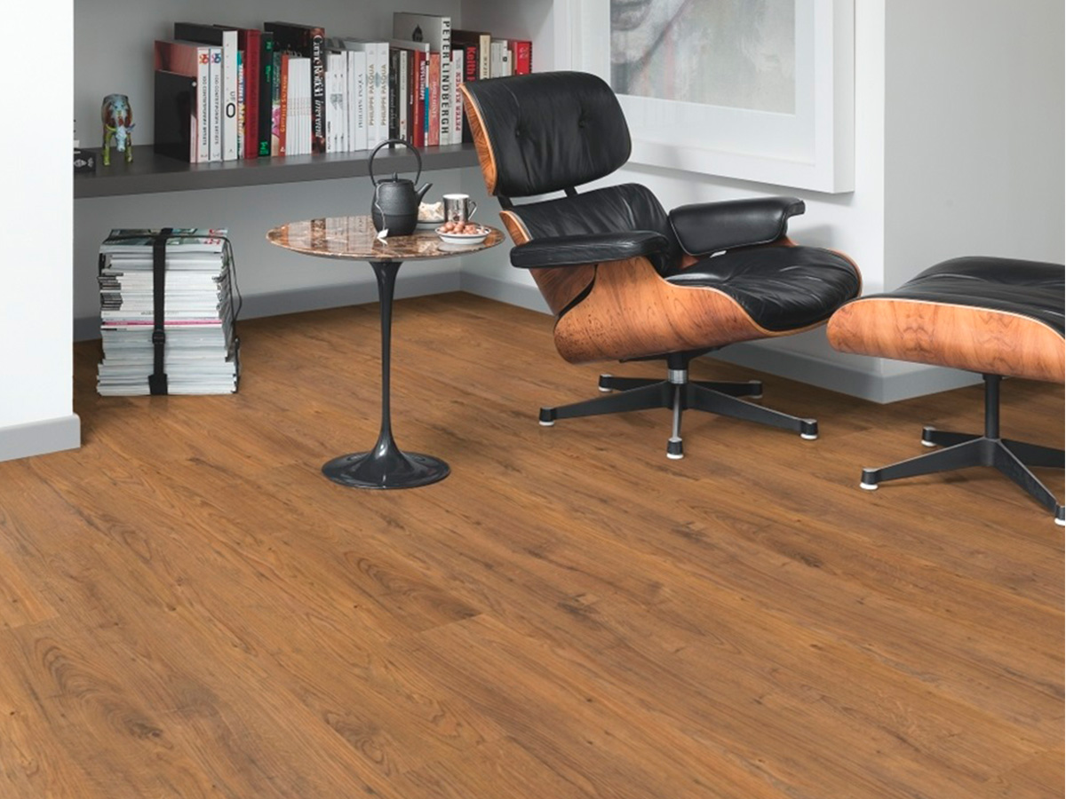 Piso Laminado em Régua Quick-Step Vision Carvalho Vitoriano